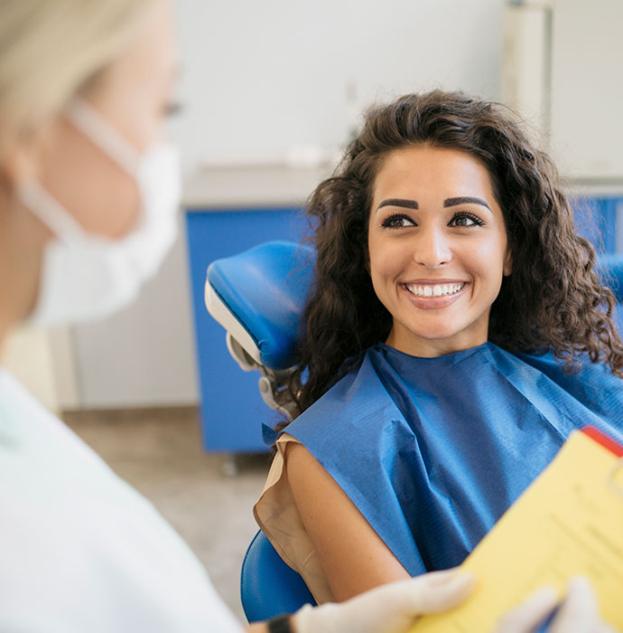 client getting braces in santa barbara